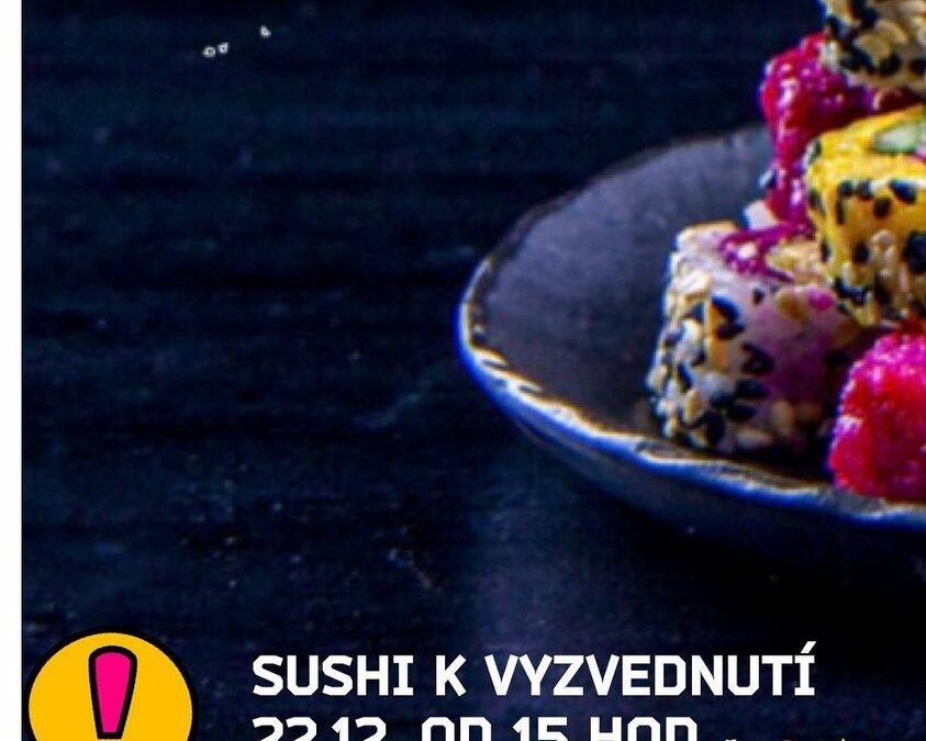 Vánoční COLOR SUSHI stromeček